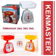 Kenmaster Cake Scales 2KG Analog Kitchen Scales 3 KG 5KG Kenmaster - 2 KG, Cardboard Packaging