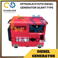 KP7500LN KYOTO DIESEL GENERATOR SILENT TYPE