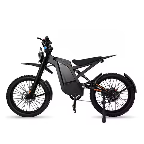 24'' Slim Tire 60V Mountain Bike 7 Speed Electric Dirt Bike Mountain Bicycle Wholesale E Cycle Bike 