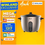 ◷ ❥ ❦ Asahi by Winland 8 Cups Rice Cooker non-stick Rice Cooker Teflon Cooker RC-83
