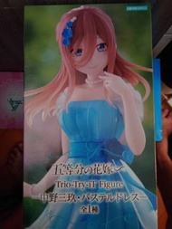 五等分的花嫁 中野三玖 Figure 全新未開