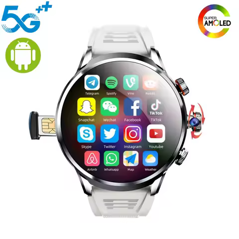 Goldenspike H18 Pro Smartwatch 5G Smart Watch With 190° Rotary Camera 1880Mah battery 1.95'' Amoled 