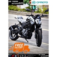 CFMOTO 250NK LITE WHITE COLOR *( NEW-UNREGISTER ) READY STOCK LAST STOCK SUPER OFFER PROMOSI CLEAR S