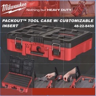 Milwaukee Packout Tool Box with Customisable Foam Insert 48-22-8450