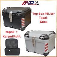 Top Box 45Liter,Universal Box Aluminium box design and stlye, ABS Box