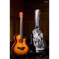 【Ready Stock】┅✽Qte Acoustic Guitar 40 Inches with Trussrod Glossy