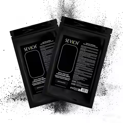 SEVICH Hair Fiber 100g Keratin Hair Building Fiber Thickening Hair Powder Concealer Refill Bag Bald 
