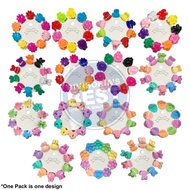 ♞HC-17 (12 cards) Glossy Mini Hair Clips Hair Clams Hair Clams Hair Clamps Hair Accessories