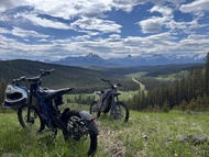 Electric Dirt Bike Adventure Tour in Banff, Canmore and Rockies