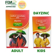 Dayzinc Sodium Ascorbate Zinc 30 capsules(adult) 30 chewable tablets (for children) Vitamin C