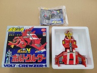 全新 1977 MADE IN JAPAN POPY CHOGOKIN PB-04 VOLT CREWZER-1 V型電磁俠 1號機 超合金 Voltes V 1
