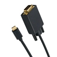 USB-C to VGA Adapter Type-C to D-Sub 15Pin VGA Converter Cable for USB 3.1 Mobile Phone Laptop Monit