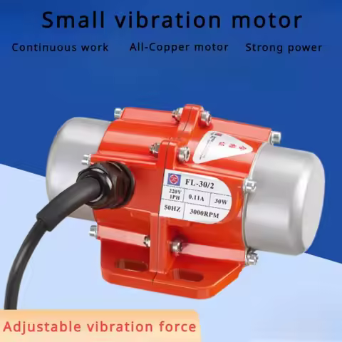 FL series 15W-120W Single/ three-phase vibration motor vibration motor small vibration motor small v