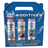 Liqui Moly Engine Flush Plus, Oil Additive, &amp; Fuel Injection Cleaner