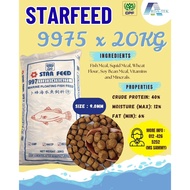 9975 (20KG) Dedak Makanan Ikan Timbul Jenama Starfeed