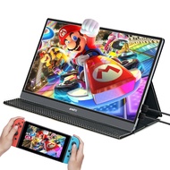 Anmite 15.6" HDR IPS FHD PS4 Switch Console Portable Led Gaming Touch Monitor Type-c HDMI Display