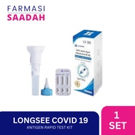 LONGSEE 3 IN 1 COVID 19 Home Self Test & Influenza Rapid Antigen Kit (RTK)