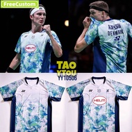 Victor Axelsen World Championships 2025 Badminton Jersey T-Shirt, Free Add Nameset【Free Custom Name 