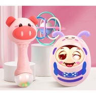 Tumbler Toy Nodding toy Baby Toy Early Education 3 6 9 months suitable Age 1 to 7 Baby Ball Piggy Sh