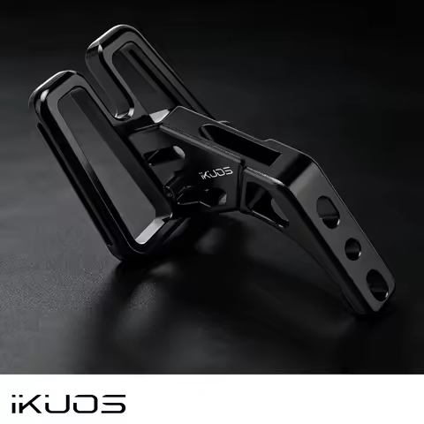 iKUOS CNC Aluminum Alloy Folding Bicycle Front Rack Heightening Base For Brompton Dahon JAVA neo