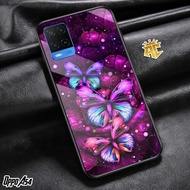 Case OPPO A54 - Casing OPPO A54 Terbaru 2021 Butterfly AERO CASE - Silikon Hp OPPO A54 - Case Hp - Cassing Hp OPPO A54 - Softcase Glass Kaca - Softcase Hp OPPO A54 - Casing Hp - Kesing Hp - Kondom Hp - Case Terlaris - Case Terbaru