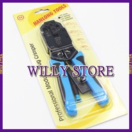 [WILLY STORE] Henron HT-200AR Network Crimping Pliers/Telephone Pliers Tool 4P/6P/8P/10P Connector