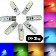 Colored blinking jelly cents (1 set contains 2 pieces)