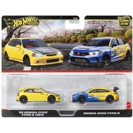 Hotwheels Car Culture Twinpack Honda Civic Type-R EK9 & FL5 Spoon