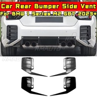 For BMW 2 Series M2 G87 Body Kit Car Rear Bumper Side Vent For BMW 2 Series M2 G87 2023+ Car Accesso
