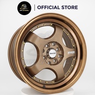 New Sport Rim WORK MEISTER S1 16x7 8H100/114.3 ET35 Bronze 2 tone 16 inch 16 inci Mr Wheel