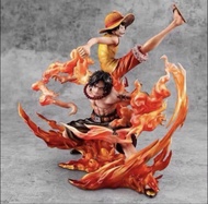 <Ohtoys> 特價 日版 魂限 One piece 海賊王 POP Maximum 路飛 Luffy 艾斯 Ace 兄弟羈絆 全1款 20周年 模型 羅 索隆 卓洛  Wcf 一番 POP  兄弟