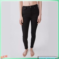 Eyouth 10102 women Drainpipe Jeans high waist denim pants
