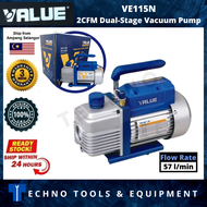 Value 1/4HP 2.0CFM Single Stage Vacuum Pump VE115N