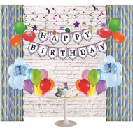 1st Birthday Balloon Boy with 20s Balloon