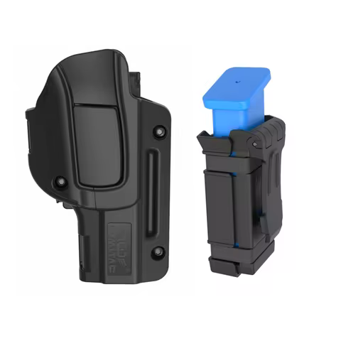 OWB Glock 19 Glock 23 Glock 32 Glock 17 Sig P320 Sig P226 SP2022 Holster Belt Loop Holster with Mag 