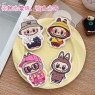 Labu Cloth Wood Pulp Cotton Sponge Wipe Kitchen Supplies Cartoon Cleaning Dishwashing Cotton Wipe Hi