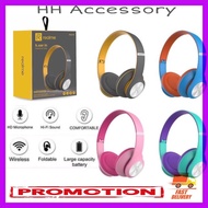 🔥NEW🔥Realme Wireless Bluetooth Headphone Realme RMA66 Bluetooth Wireless Headphones Macaron Extra Ba