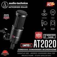 PROMO- AUDIO TECHNICA AT2020 / AT 2020 CARDIOID CONDENSER MICROPHONE