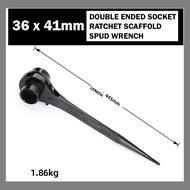 36x41 mm Wrench Set Pointed Tail Dual-use double Ratchet Quick Socket Spanner Tools nut bolt spanner