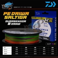 Senar Daiwa Saltiga / PE Daiwa UVF Saltiga DuraSensor X8 Si2 300 Meter
