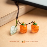 handphone sling strap handphone strap Retro colored glaze everything goes well with durable mobile p