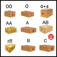 Postal Box Parcel Fast Delivery (20 Pieces) Size 00 0 0+4 AA A 2A AB AH B 2B B+7 BH Factory Of All S