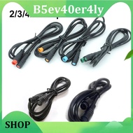 Merlin Irving Shop 1M Speed Sensor male to female M/F Extension connector Cable M8 2 3 4 5 6 Pin Electric Bicycle Waterproof for Ebike Copper Wire