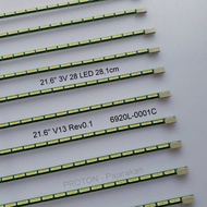 LG 3V 28 LED SMD 28cm 42V TV Backlight 6 pin socket. 21.6" V13 Rev0.1 16920L-0001C6916L1237B 22LN400