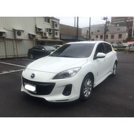 【FB搜尋桃園阿承】馬自達 超人氣MAZDA3 2012年 2.0 白色 二手車 中古車
