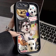 For OPPO R15 Pro R11s R11 R17 Case Luck Dog New Full Lens Cover Camera Protect Thicken All Inclusive Shockproof Softcase