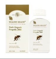 Wealthy Health Dark Organic Propolis 有機黑蜂膠 （原價$400/盒）