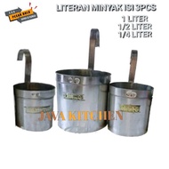 Canting oil / Liter of oil 1 Liter 1/2 Liter and 1/4 Liter