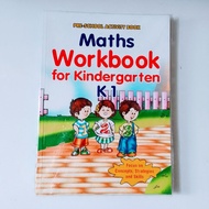 Pre-school activity book maths work book for kindergartens K1