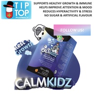 Bio+ Junior Calmkidz Chewable Tablet 60's Orange Flavour ( kids child supplement calm ADHD, stress, 